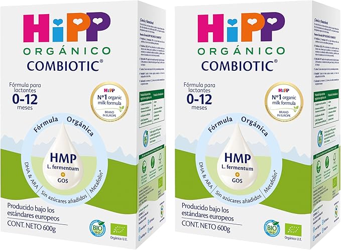 Fórmula Orgánica Lactantes de 0 a 12 Meses 800 g HiPP