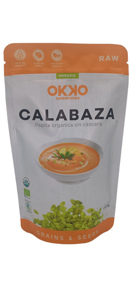 Pepitas de calabaza 200 g Okko