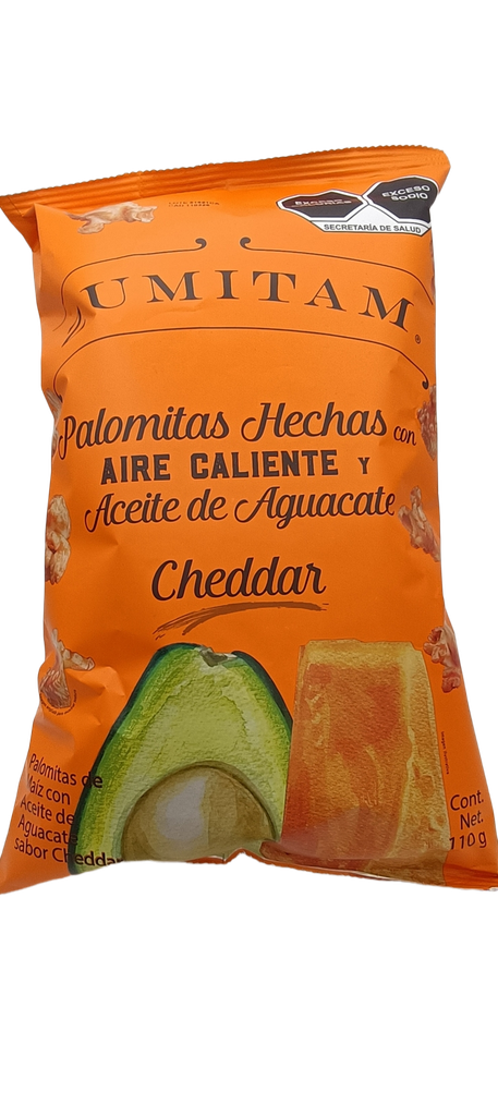 [7503027758730] Palomitas de maíz sabor cheddar 110 g Zumitam