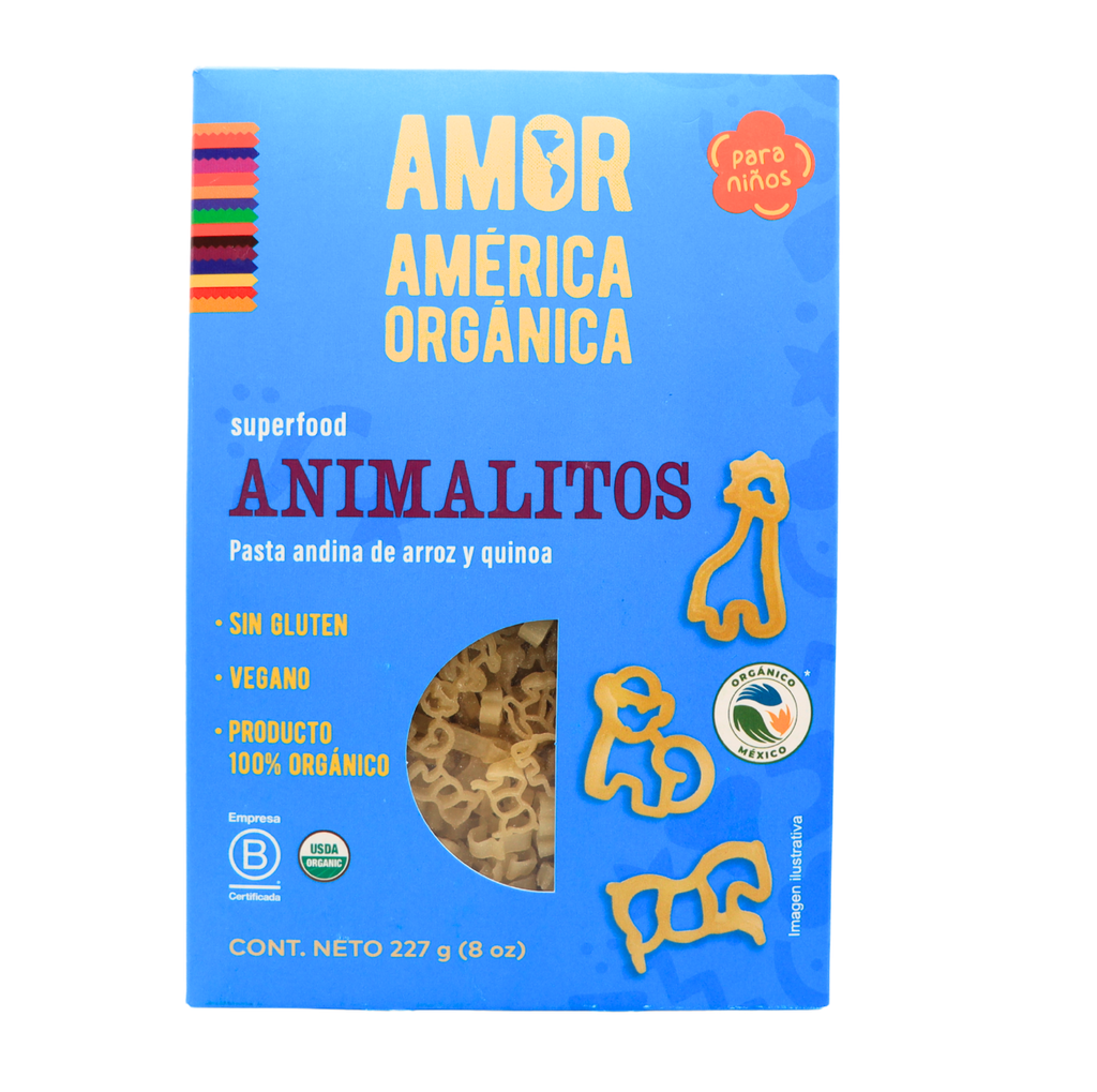 Pasta animalitos 227 g América Orgánica