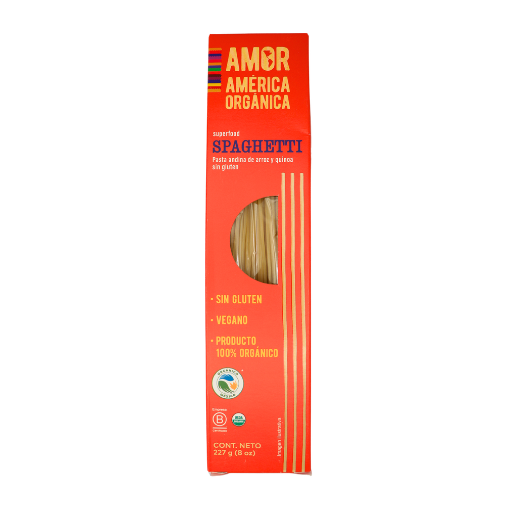 Pasta Spaghetti 227g América Orgánica 