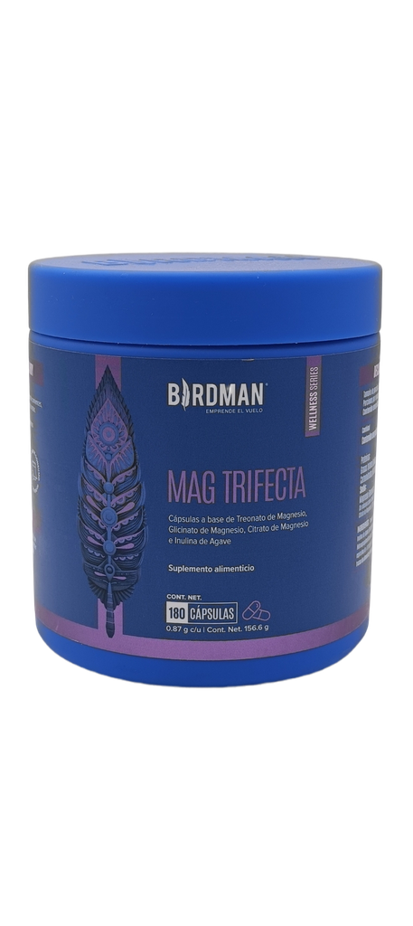 Mezcla de magnesios 180 cáps0. Birdman