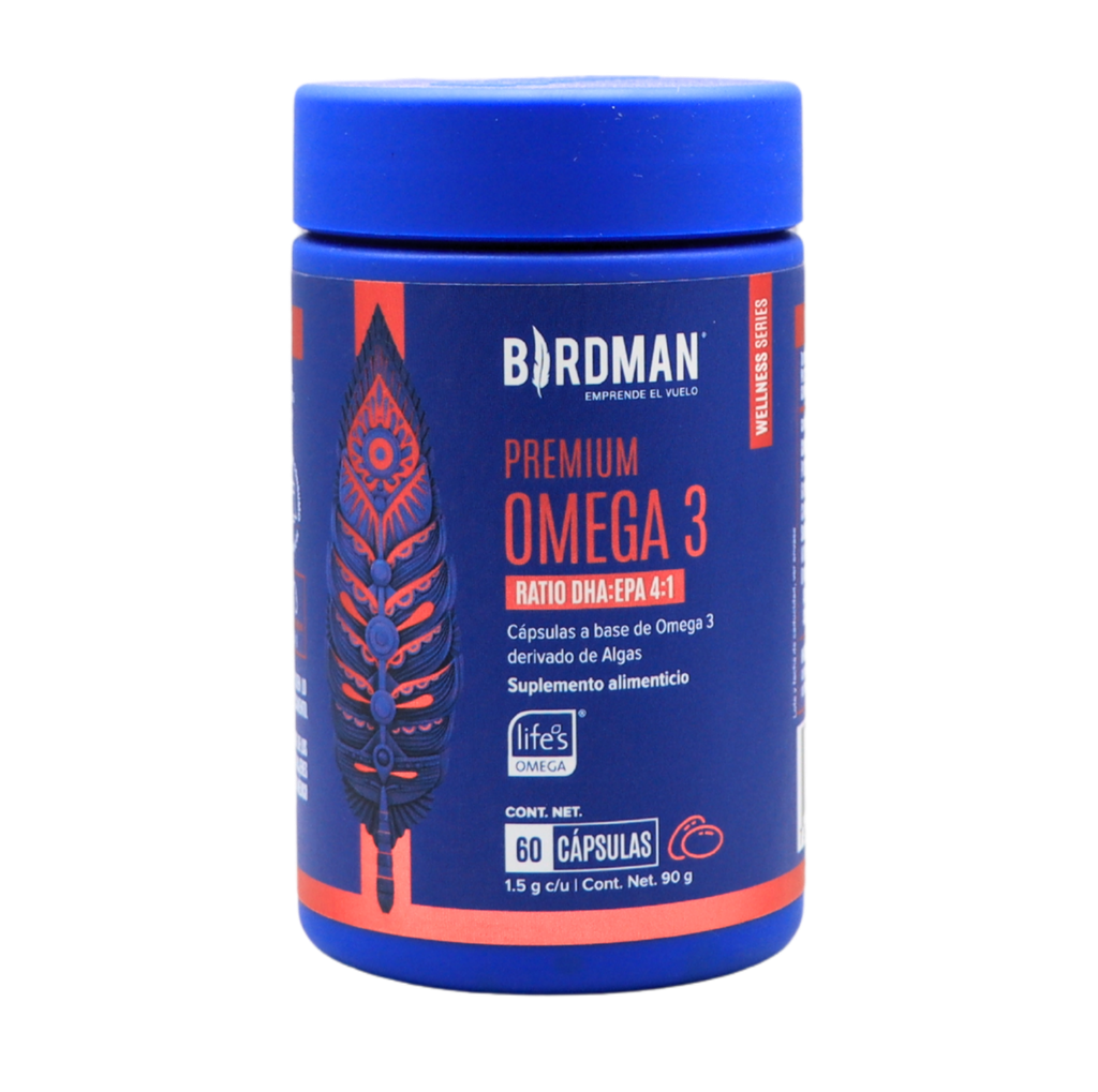 Omega 3 premium 60 cáps. Birdman