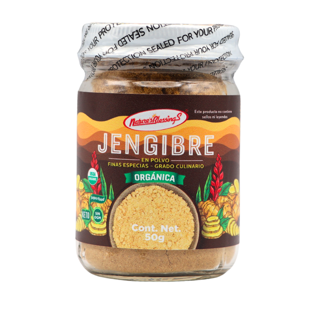 Jengibre en polvo 50 g Nature's Blessings