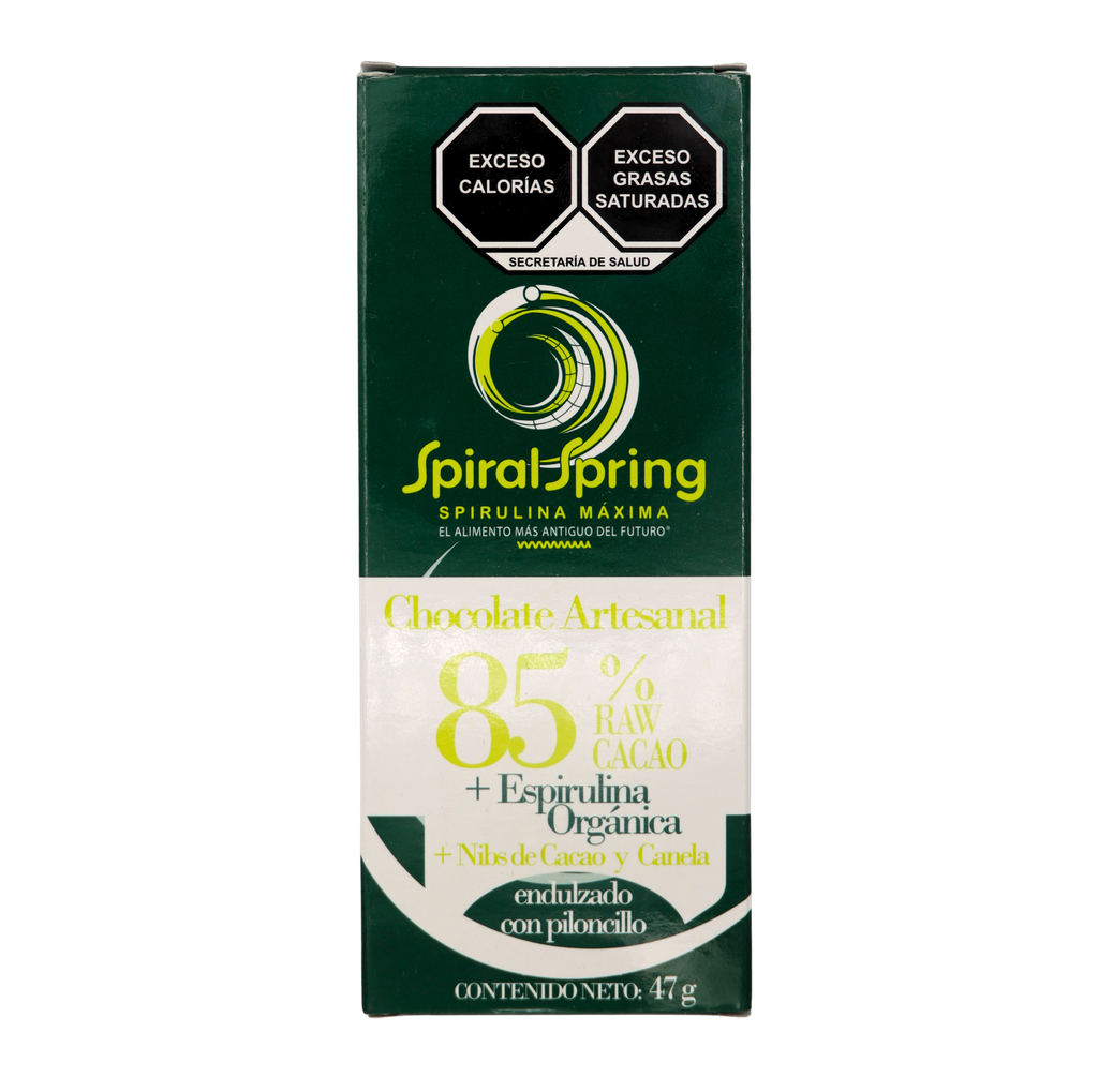 Chocolate con espirulina 47 g Spiral Spring