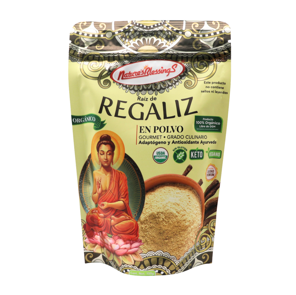[7502280880332] Regaliz organico en polvo 150 g Nature's Blessings