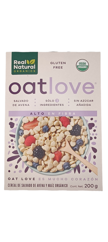 Cereal de avena y maíz 200 g Real Natural