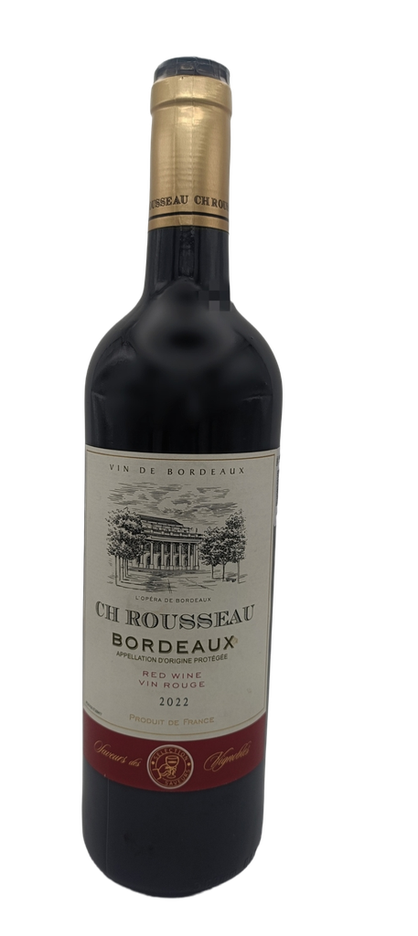 Vino tinto 750 ml CH Rousseau