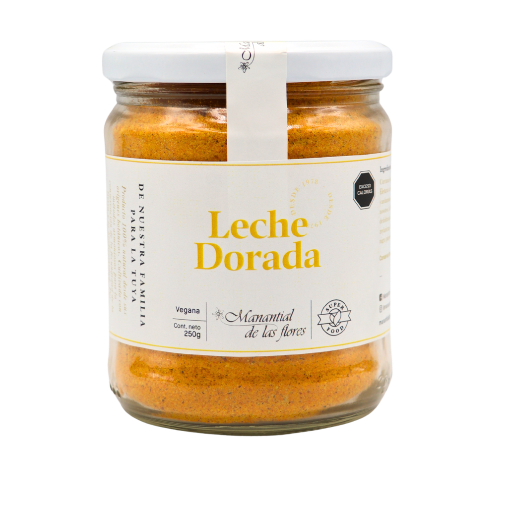 Leche dorada en polvo 250 g Manantial de las Flores