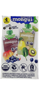 Papilla 4 pack pera kiwi y manzana mora azul 400 g Mongui