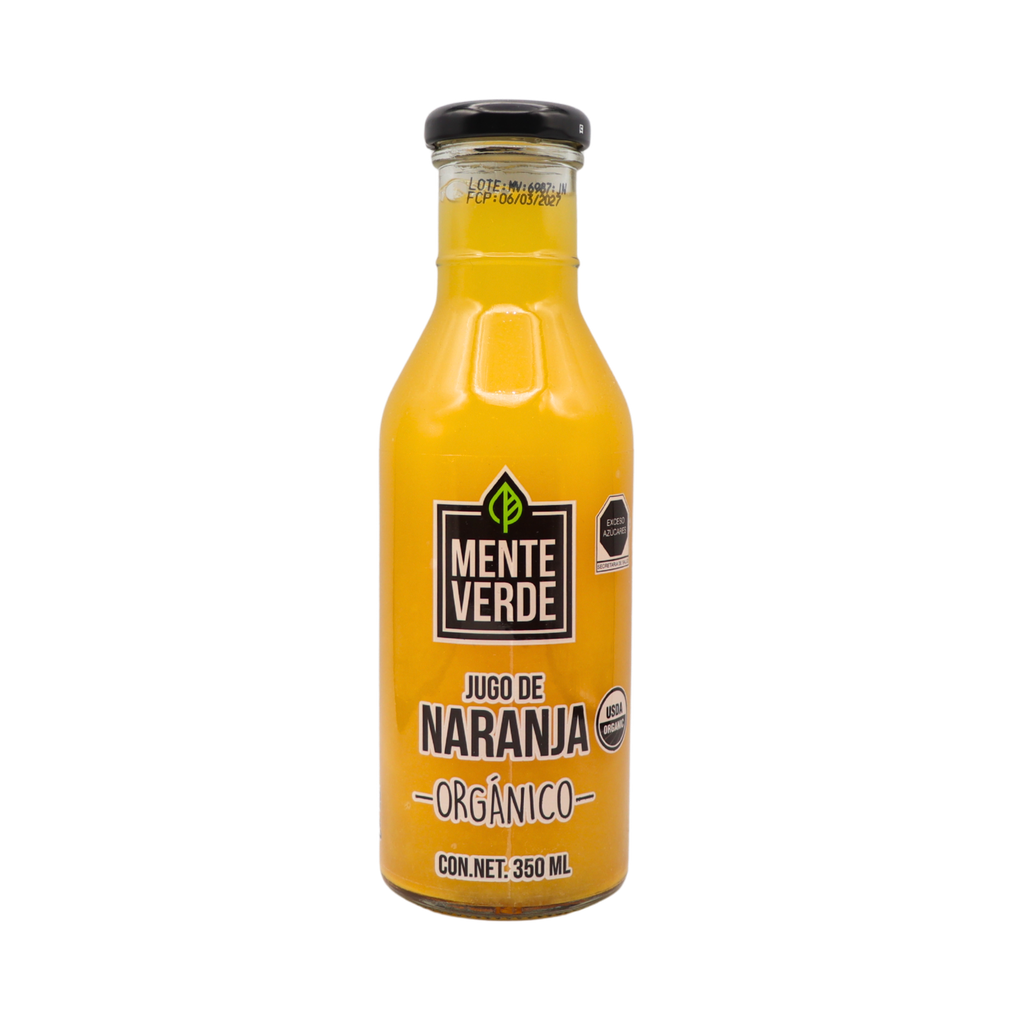 Jugo de naranja 350 ml Mente verde 