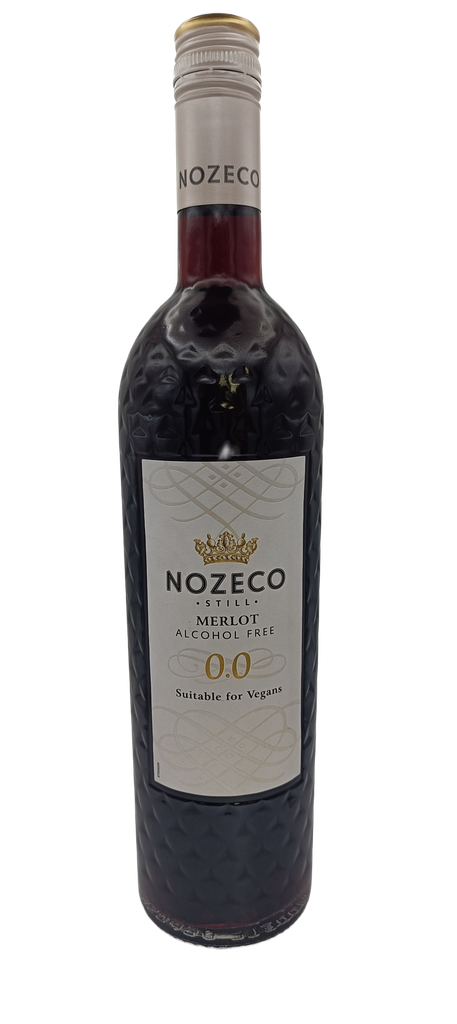 Vino tinto merlot sin alcohol 750 ml Nozeco