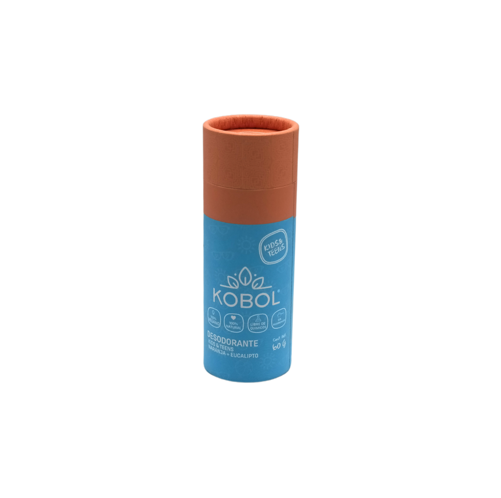 Desodorante natural naranja kids & teens push up 60 g Kobol 