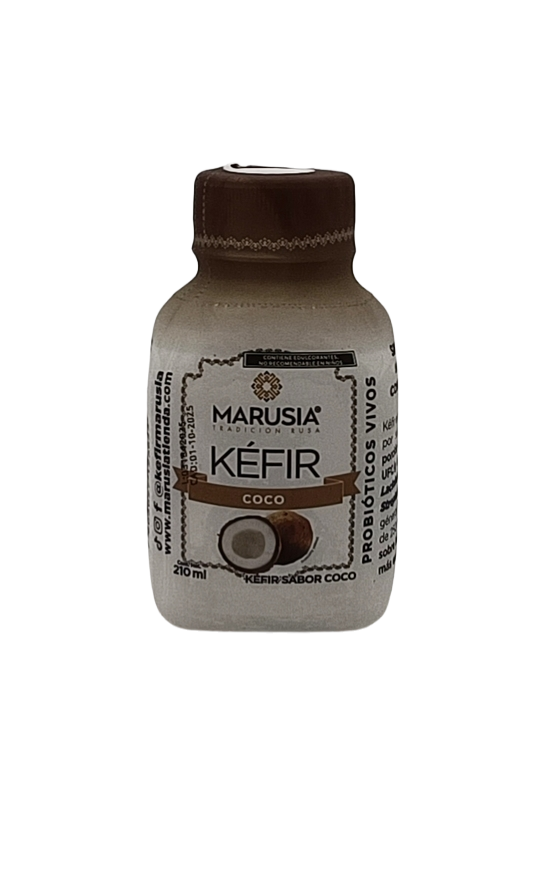 Kefir de vaca coco 210 ml Marusia