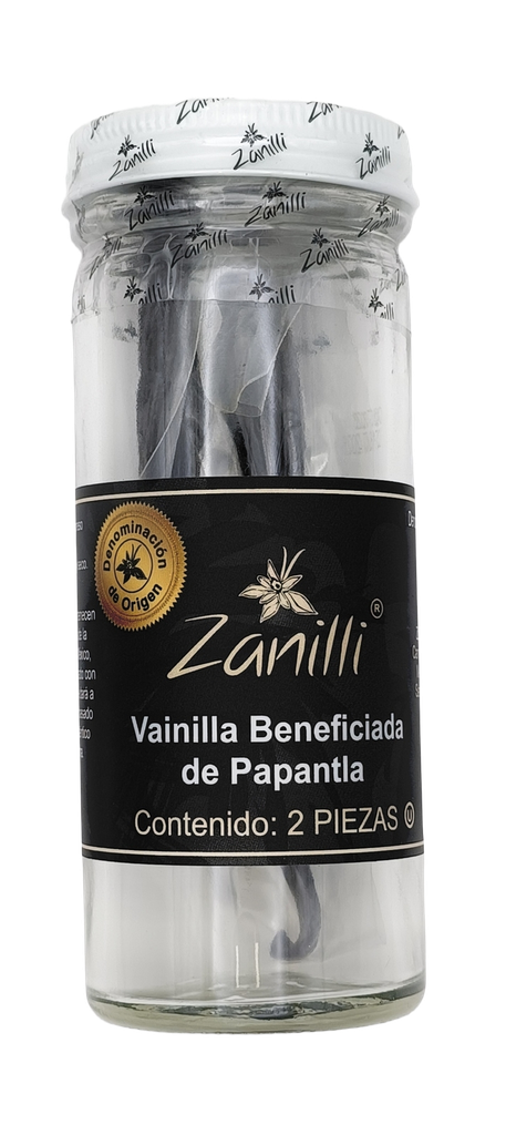 Vainas de vainilla 2 pzas Zanilli
