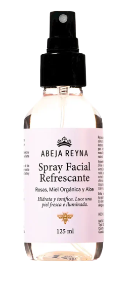 Spray refrescante rosas con jalea real 125 ml Abeja Reyna