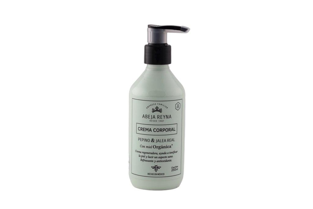 Crema corporal pepino 250 ml Abeja Reyna