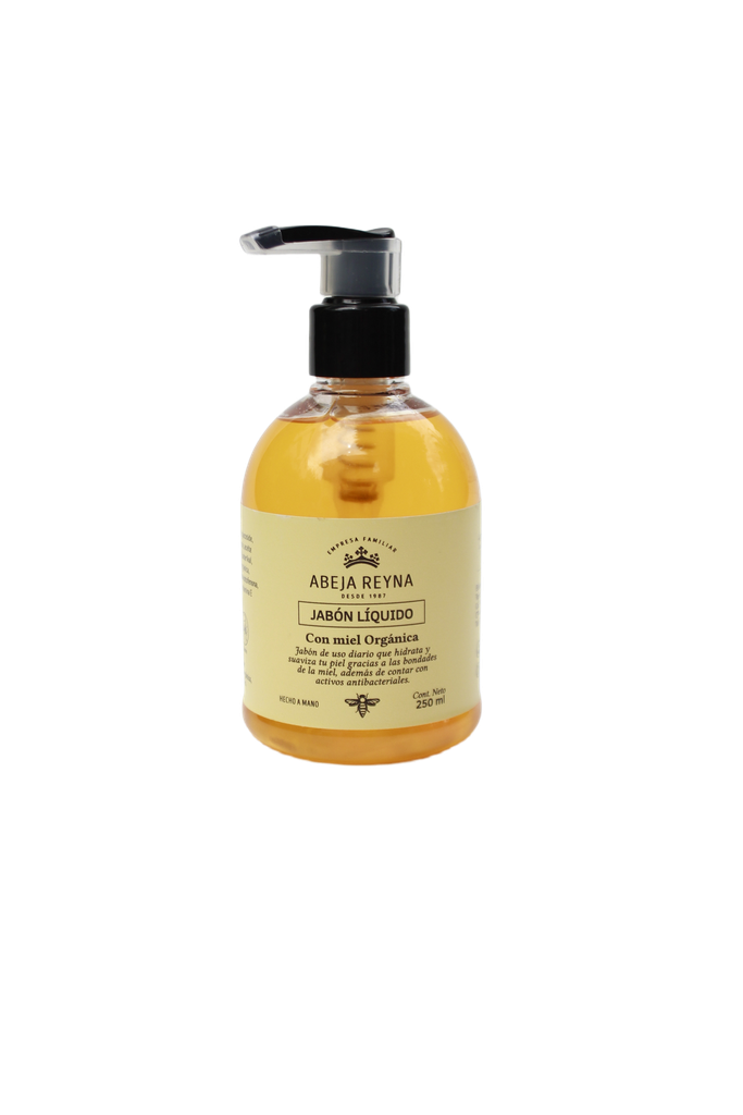 Jabón líquido miel y jalea real 250 ml Abeja Reyna