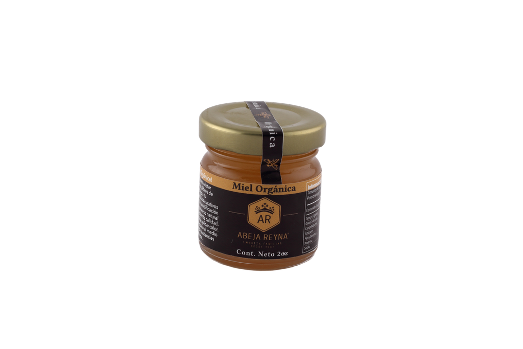 Miel orgánica 2 oz Abeja Reyna