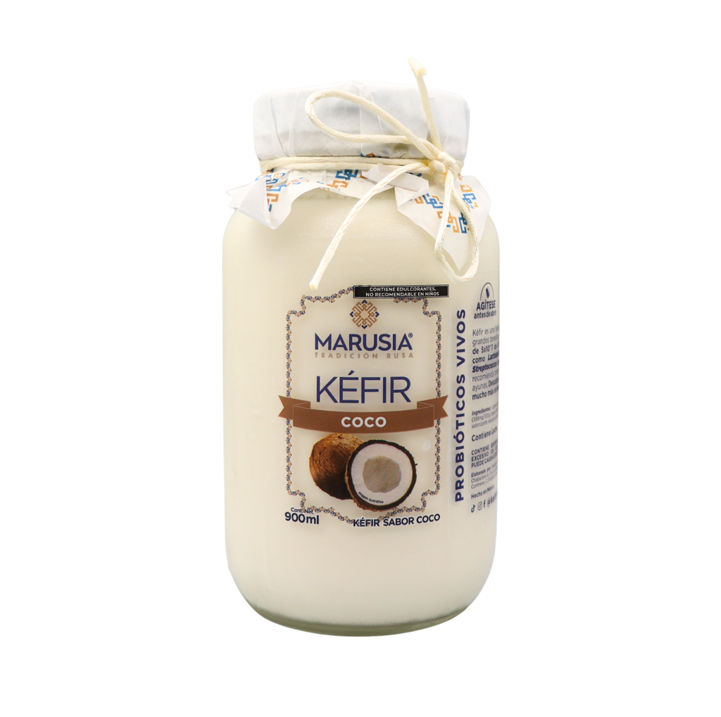 Kefir de vaca coco 900 ml Marusia
