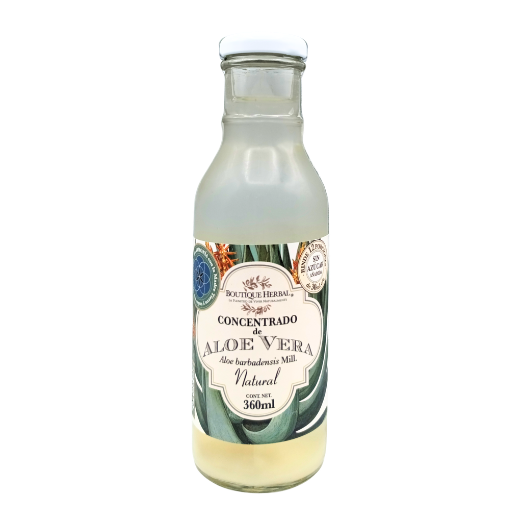 Concentrado de aloe vera 360 ml Boutique Herbal