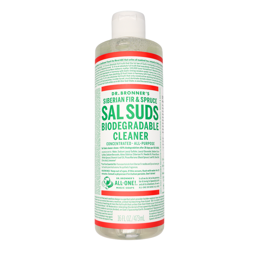 Limpiador biodegradable sal suds 473 ml Dr. Bronner’s