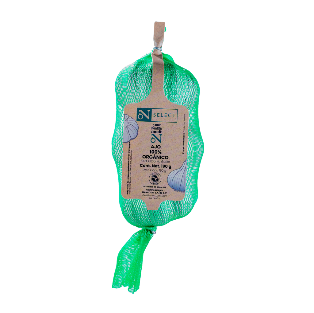 [7500465422155] Ajo orgánico 190 g On Select