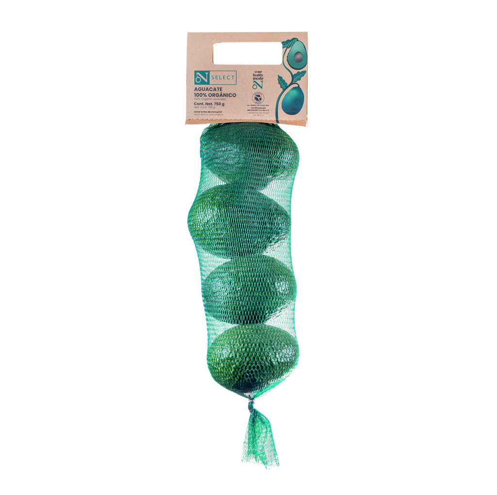 [7500465422131] Aguacate hass orgánico 750 g On Select