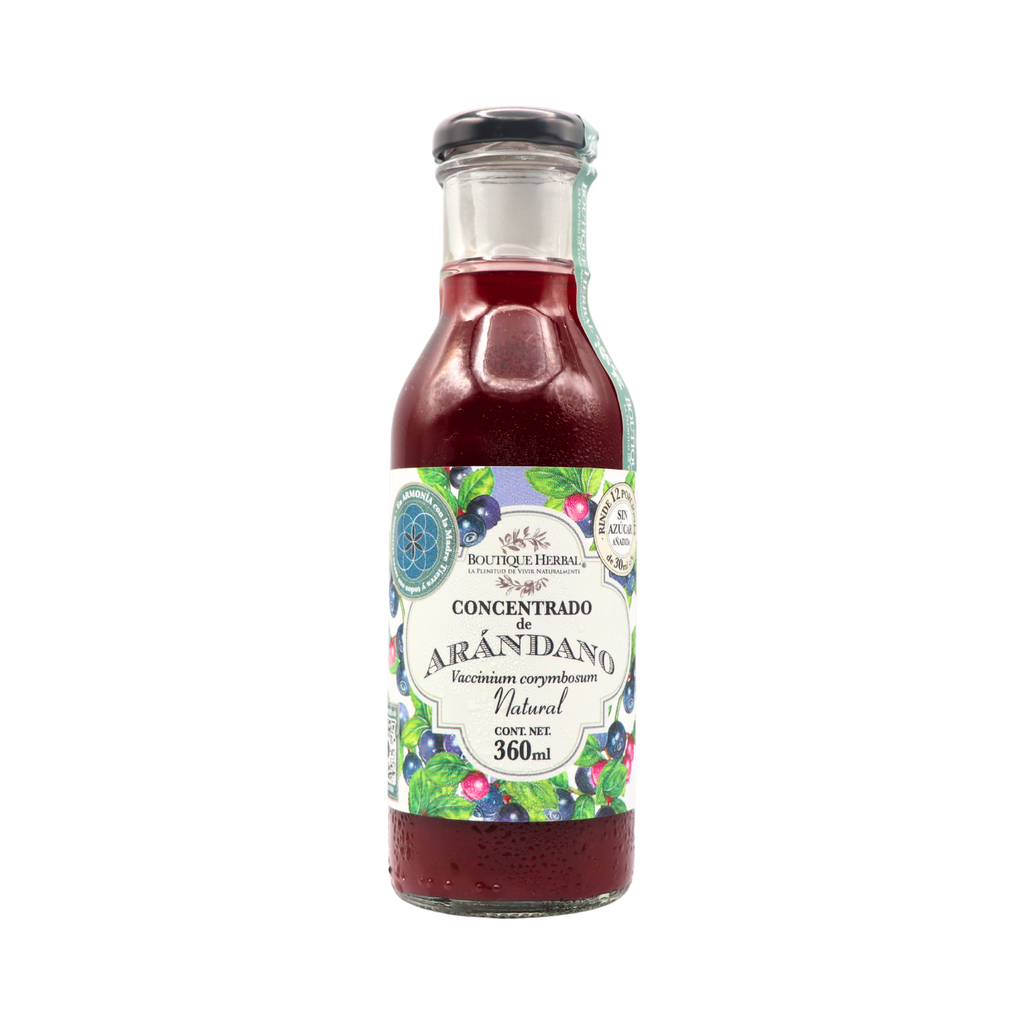 Concentrado de arándano azul 360 ml Boutique Herbal