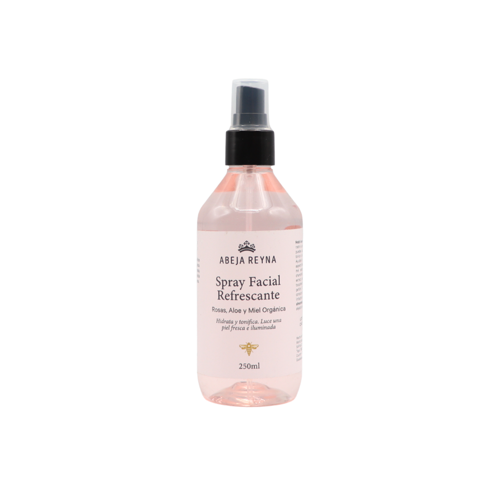 [7502281600045] Spray refrescante rosas con jalea real 250 ml Abeja Reyna 