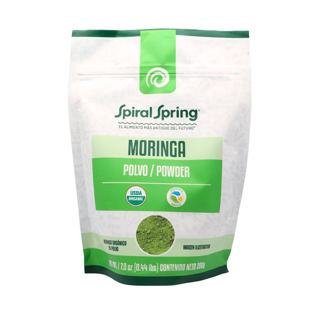 Moringa en polvo orgánica 200 g Spiral Spring