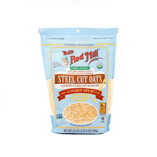 [039978039576] Avena corte afilado orgánica 680 g Bob's Red Mill
