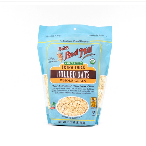 [039978029546] Avena rolada gruesa orgánica 454 g Bob's Red Mill