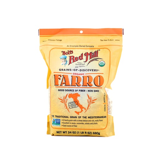 [039978118608] Farro orgánico 680 g Bob´s Red Mill
