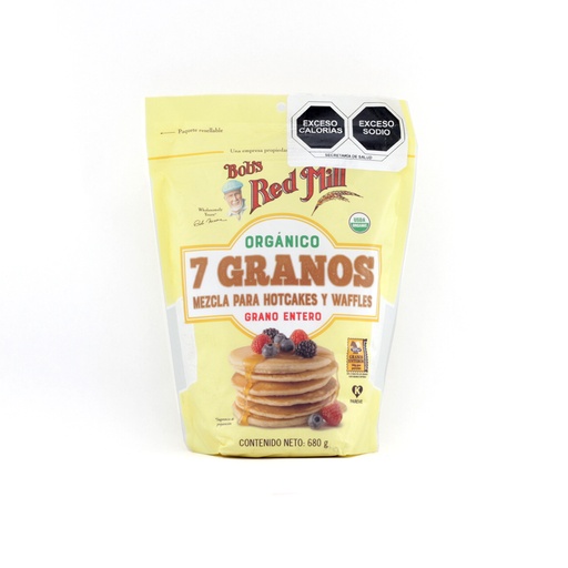 [039978818829] Harina de 7 granos para hot cakes 680 g Bob's Red Mill