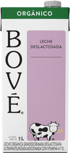 [7501639305731] Leche deslactosada orgánica 1L Bové