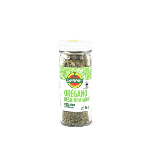 [7502236174102] Orégano  Orgánico Deshidratado 20G Campo Vivo