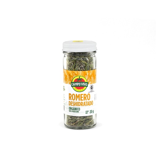 [7502236174119] Romero Orgánico Deshidratado 20 g Campo Vivo