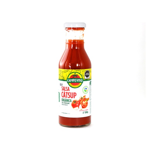 [7502236171965] Salsa Catsup Orgánica 380 G Campo Vivo