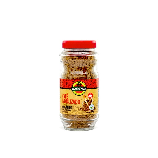 [7502236172245] Café liofilizado orgánico 100 g Campo Vivo