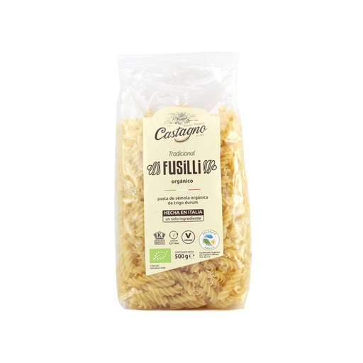 [8013885010011] Pasta fusilli de trigo Duro 500 g Castagno Arc