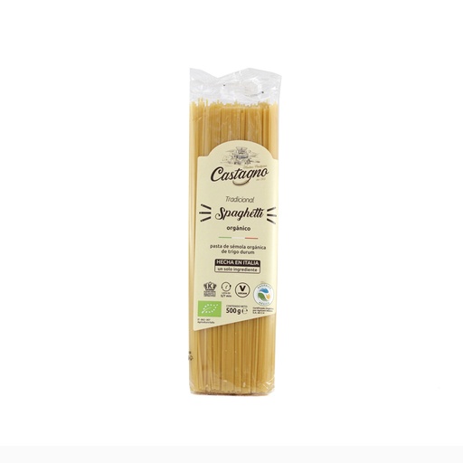 [8013885010226] Pasta spaghetti de trigo duro 500 g Castagno