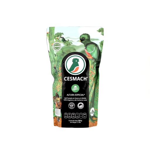 [7503020206030] Café de altura en grano 500 g Cesmach