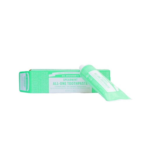 [018787500712] Pasta dental con menta 140 g Dr. Bronner’s