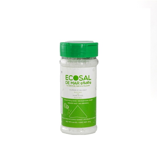 [7503011992072] Sazonador flor de sal 180 g Ecosal