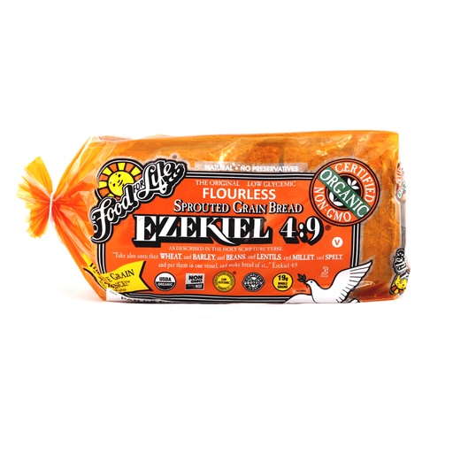 [073472001202] Pan cereales germinados sin harina 680 g Ezekiel