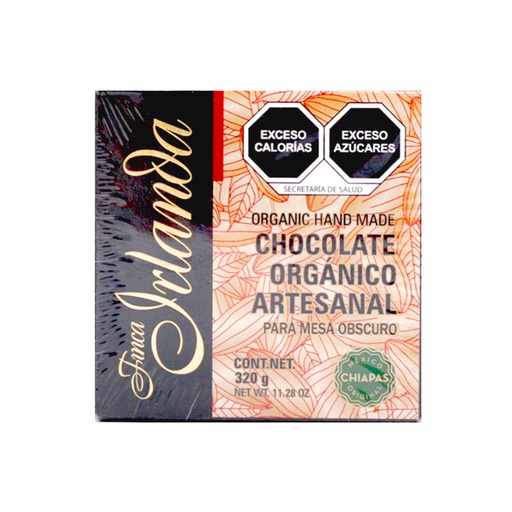 [612603000167] Chocolate de mesa 320 g Finca Irlanda