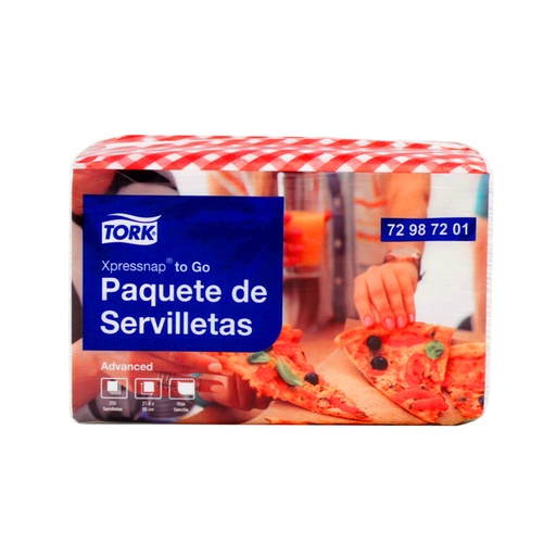 [7016646003469] Servilleta xpressnap 250 pzas Tork
