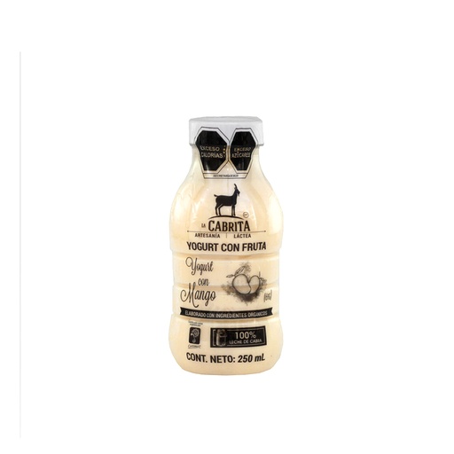 [7503009134330] Yoghurt cabra mango 250 ml La Cabrita