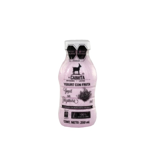 [7503009134347] Yogurt de cabra zarzamora 250 ml La Cabrita